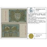 20 złotych, 1.03.1926; seria S., numeracja 0245678, cze...