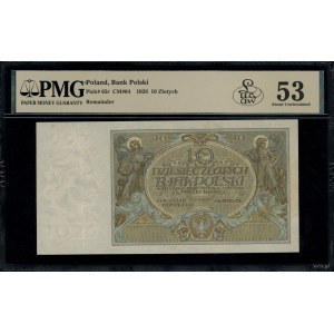 10 złotych, 20.07.1926; bez oznaczenia serii i numeracj...