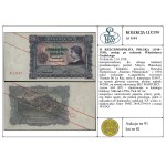 20 Złoty, 2. Januar 1928; Banknote, die nicht in Umlauf gebracht wurde...