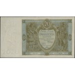 20 złotych, 1.09.1929; seria DZ., numeracja 1411658; Lu...