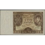 100 zlotych, June 2, 1932; series AJ., serial number 4232969; L...