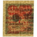 Bilet zdawkowy - 1 grosz, 28.04.1924; seria AX, numerac...