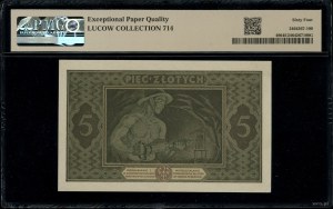 Bilet zdawkowy - 5 złotych, 25.10.1926; seria A., numer...