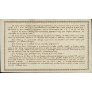 Ministry of the Treasury; 3% air defense bond for ...