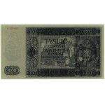 Rekonstrukcja banknotu o nominale 1.000 złotych (niewpr...