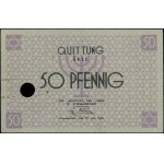 50 pfennigs, May 15, 1940; no series designation, serial number...