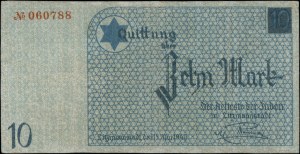 10 marek, 15.05.1940; bez oznaczenia serii, numeracja 0...
