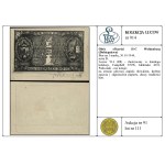 1-mark voucher, Oct. 30, 1944; Series B; Lucow 914 (R8) — and...