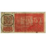 10 zlotych, August 15, 1939; no series or serial number indicated...