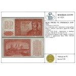 10 zlotych, August 15, 1939; no series or serial number indicated...