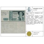 50 złotych, August 15, 1939; no series or serial number indicated...