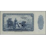 20 złotych, 20.08.1939; bez oznaczenia serii, numeracja...