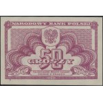 50 groszy, 1944; bez oznaczenia serii i numeracji; Luco...