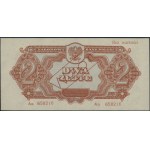 2 złote, 1944; w klauzuli OBOWIĄZKOWYM, seria Аа, numer...