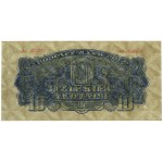 10 złotych, 1944; w klauzuli OBOWIĄZKOWE, bardzo rzadka...