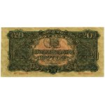 20 złotych, 1944; w klauzuli OBOWIĄZKOWE, seria Az, num...