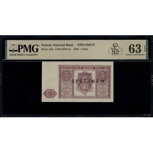 1 złoty, 15.05.1946; bez oznaczenia serii i numeracji, ...