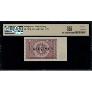 1 złoty, 15.05.1946; bez oznaczenia serii i numeracji, ...