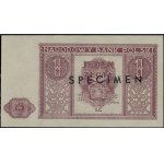 1 złoty, 15.05.1946; bez oznaczenia serii i numeracji, ...