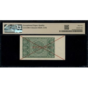 2 zlote, May 15, 1946; no series or serial number indicated, ...