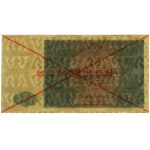 20 złotych, 15.05.1946; seria A, numeracja 1234567, obu...