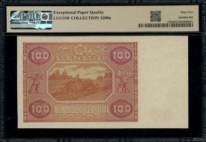 100 złotych, 15.05.1946; seria Mz, numeracja 0000000, w...