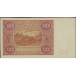 100 zlotys, 15 mai 1946 ; série Mz, numérotation 0000000, dans...