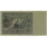 A set of single-sided reproductions of a 5... banknote...