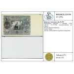 A set of single-sided reproductions of a 5... banknote...