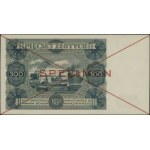 500 złotych, 15.07.1947; seria X, numeracja 123456, cze...