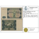 500 zlotych, July 15, 1947; series N2, serial number 717601; Lu...