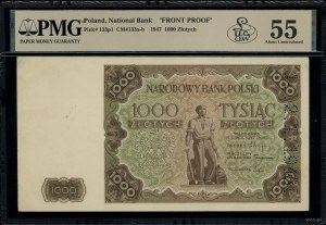 1.000 złotych, 15.07.1947; bez oznaczenia serii i numer...