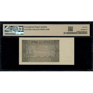 2 złote, 1.07.1948; seria CD, numeracja 2307845, znak w...