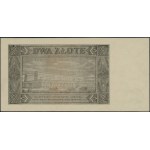 2 złote, 1.07.1948; seria CD, numeracja 2307845, znak w...