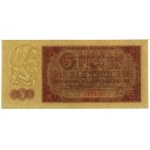 5 Złoty, 1.7.1948; Serie D, Nummer 7102916; Lucow...