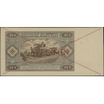 10 złotych, 1.07.1948; seria AA, numeracja 1234567 / 89...