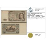 10 złotych, 1.07.1948; bardzo rzadka seria AE, numeracj...