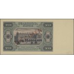 20 złotych, 1.07.1948; seria BC, numeracja 1234567 / 89...