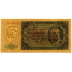 20 złotych, 1.07.1948; seria BC, numeracja 1234567 / 89...