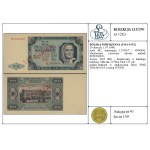 20 zlotých, 1. 7. 1948; séria BC, číslovanie 1234567 / 89...