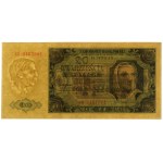 20 złotych, 1.07.1948; rzadsza seria CS, numeracja 3467...