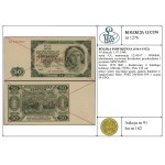 50 złotych, July 1, 1948; AA series, serial number 1234567 / 89...