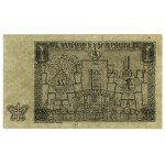 Projekt banknotu o nominale 1 złoty, 1.07.1955; seria A...