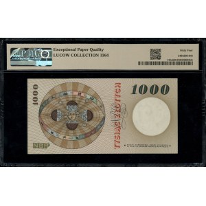 1.000 złotych, 29.10.1965; seria F, numeracja 2744993; ...