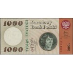 1.000 złotych, 29.10.1965; seria F, numeracja 2744993; ...