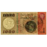1.000 złotych, 29.10.1965; seria F, numeracja 2744993; ...