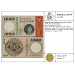 1.000 złotych, 29.10.1965; seria F, numeracja 2744993; ...
