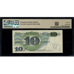 10 złotych, 1.06.1982; seria D, numeracja 3743055; Luco...