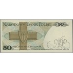 50 złotych, 9.05.1975; seria AR, numeracja 0750380, z o...
