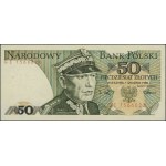 50 złotych, 1.12.1988; seria GE, numeracja 1566620; Luc...